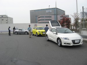 第21回 CR-Z、ロードスター、スイフトスポーツの同時評価