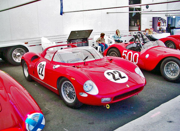(00-4a)04-59D-128 1963 Ferrari 250P(#22は1963年ルマン３位で250LMの原型）S／N0810.JPG