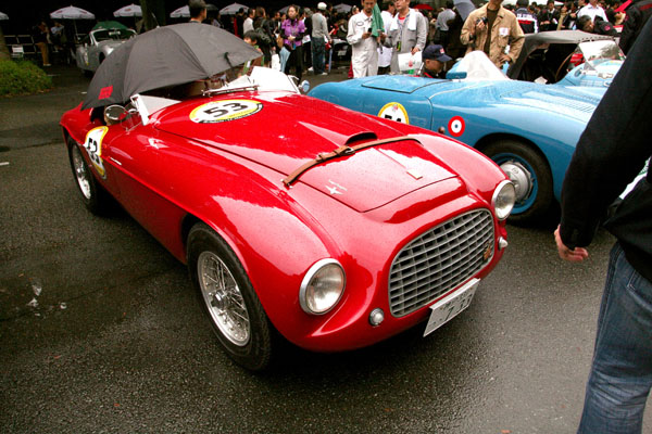 (03-12a)08-10-11_124＊ 1950 Ferrari 166 MM (本人申告だが特徴は大山氏の166／212toonaji dehanaika ).JPG