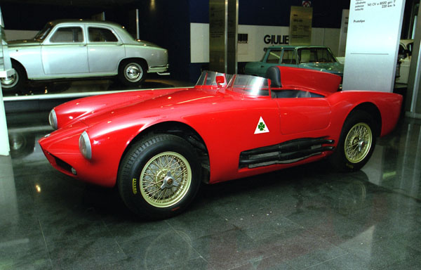 11-1a(01-02-34) 1955-56 Alfa Romeo 750 Spider Competizione(1488cc)初期のGiuliettaはSeries「750」.jpg