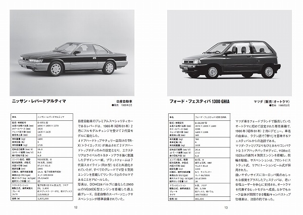 日本の乗用車図鑑 1986 1991 三樹書房